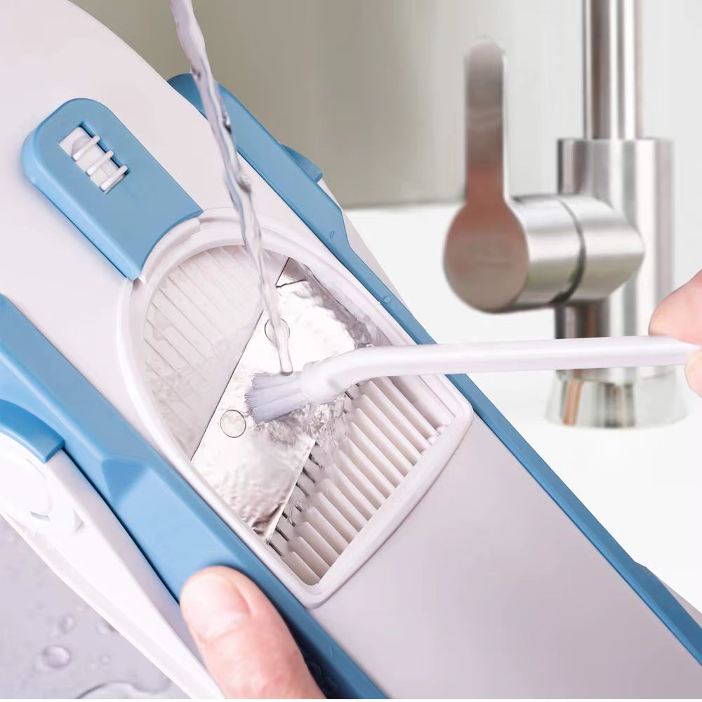 5-in-1 Vegetable Cutter – Adjustable Slice & Strip Kitchen Tool